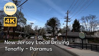 【4K60】 New Jersey Local Driving: Tenafly - Paramus