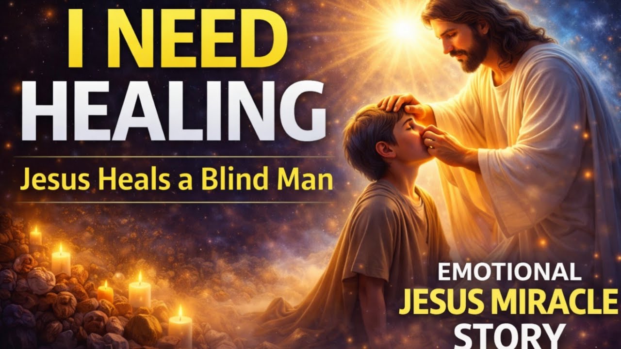 Jesus Healing Miracle Story | The Day a Blind Man Saw Again