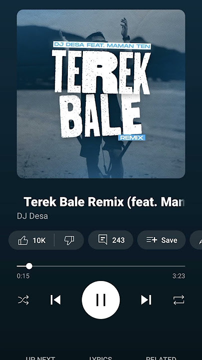 Terek Bale/Eh Sorry Nyanda Mampan #music #remix #cover
