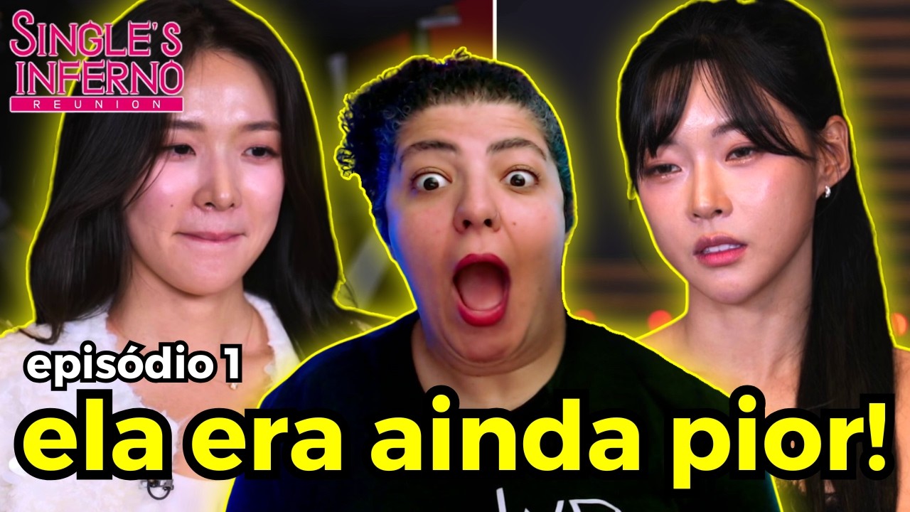 ELES VIRAM TUDO que rolou na ilha! • REAGINDO a SINGLE’S INFERNO • O REENCONTRO - Ep. 01 - Netflix
