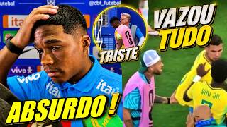 VAZOU !! NEYMAR IGNORADO POR VINI JR ! ENDRICK MUITO TRISTE ! ANCELOTTI SE COMPICA E MAIS