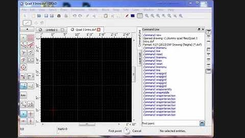 Qcad3 - Course Intro