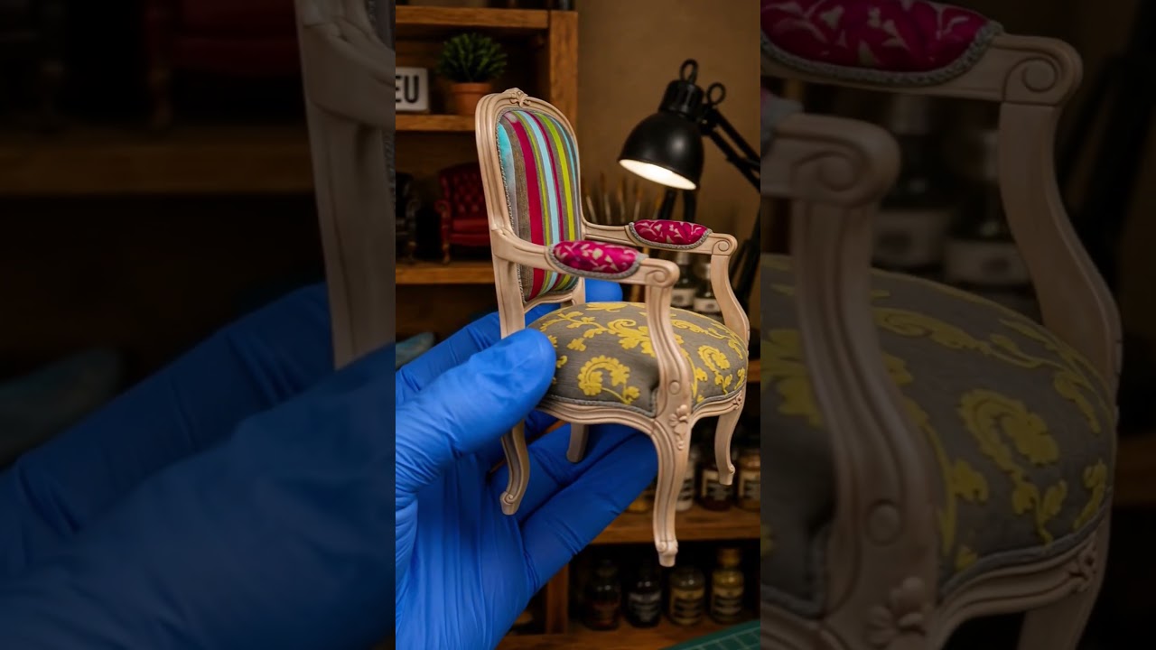 This Tiny Vintage Chair Is Absolutely Stunning! 😍 - YouTube