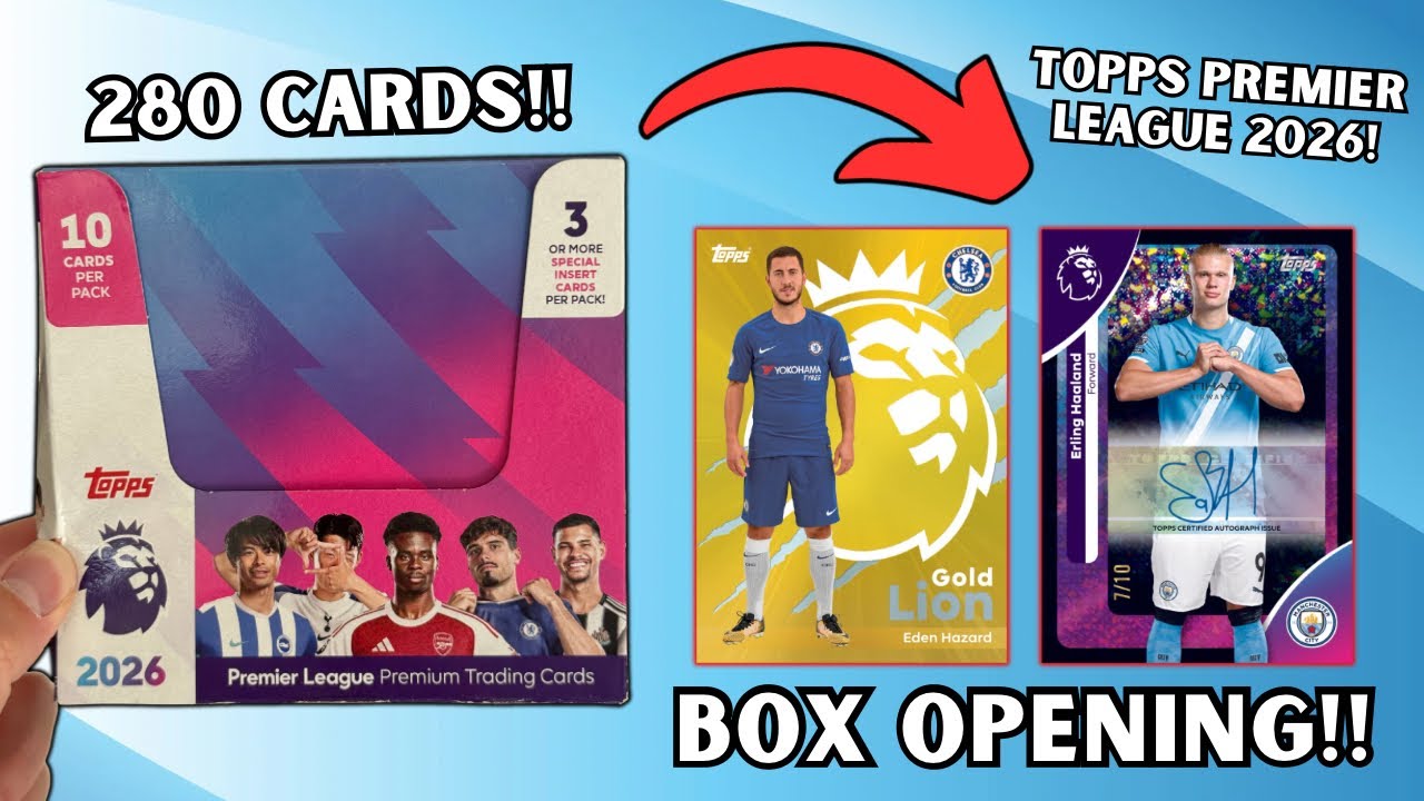 premier league booster box 2024 Panini Adrenalyn XL Center Stage Opening a BOOSTER BOX Premier
