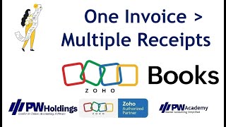 One Invoice Multiple Receipts