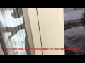 Dog learns control at the doorway Dog learns control at the doorway