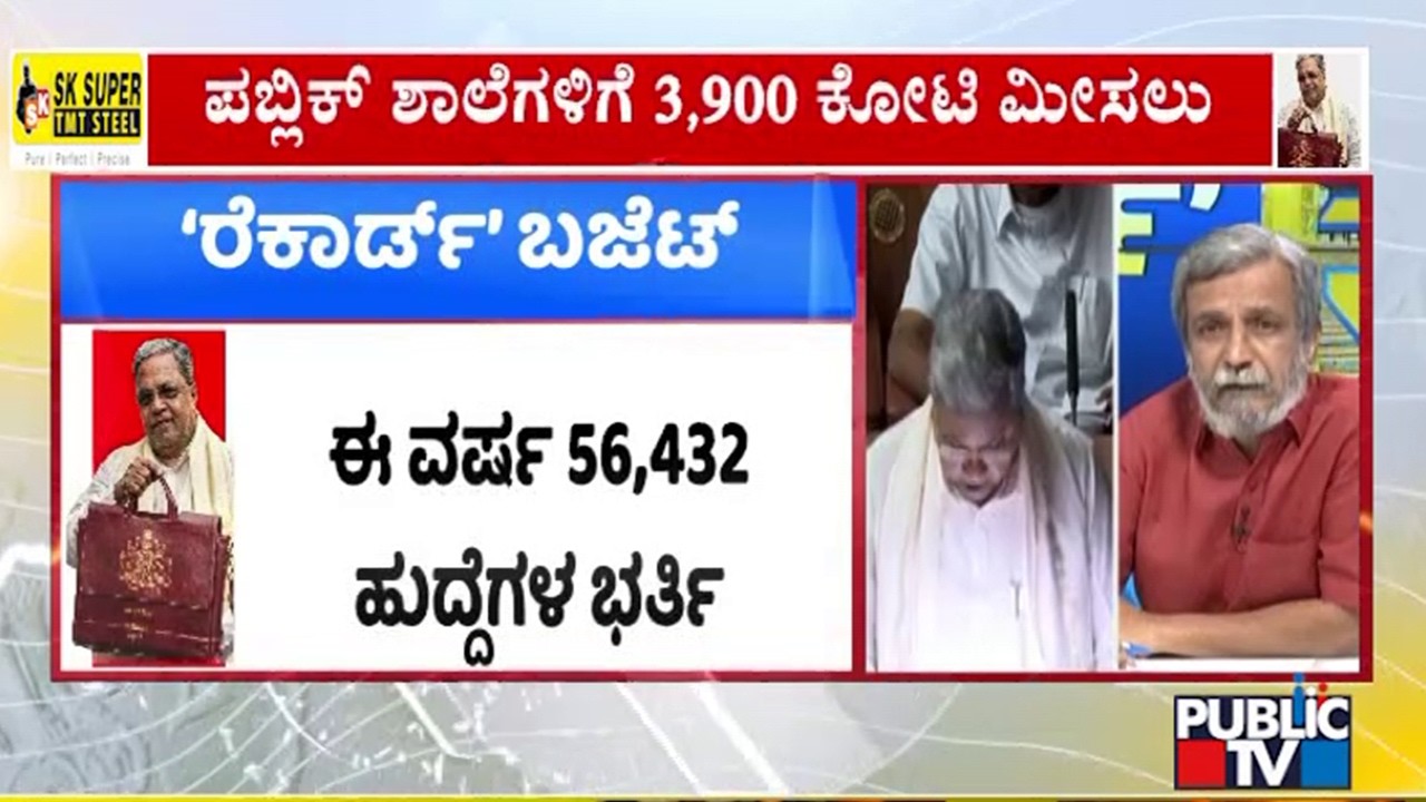Karnataka Budget 2026 | ಬೆಂಗಳೂರಿಗೆ ಅನುದಾನ ಏರಿಕೆ..! | HR Ranganath | Public TV