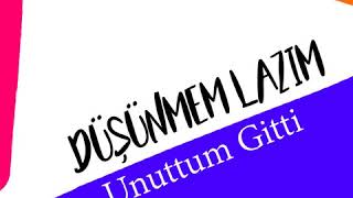 Düşünmem Lazım - Unuttum Gitti
