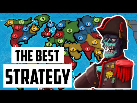 THE BEST RISK STRATEGY TO WIN WHEN YOU ARE LOSING | 4 Player Fixed | Risk Global Domination Online