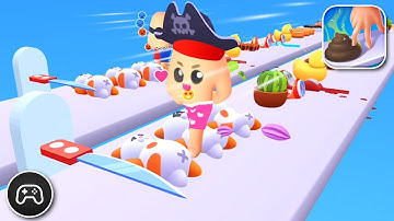 Crushy Fingers - Gameplay Walkthrough Part 65 - Racing Game Levels 339-343 (iOS, Android)