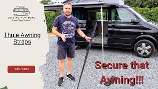 Keep it secure!! Campervan Awning tie down kit on our VW California