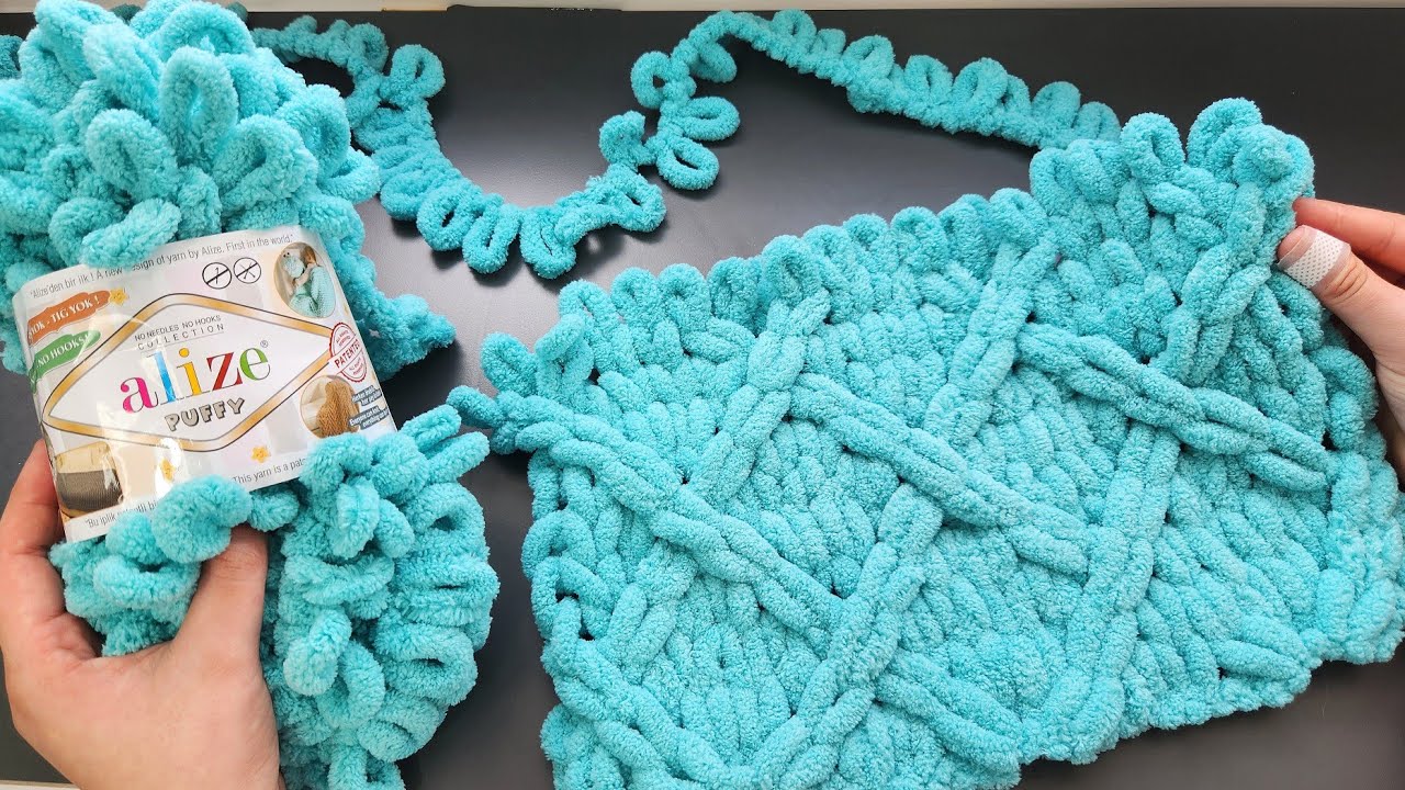 NO NEEDLES NO CROCHET!👍MAKE AND FINISH A BLANKET IN ONE DAY😍EASY BABY BLANKET MAKING WITH ALIZE