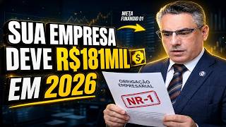 EPISÓDIO 01: NR-1 SAÚDE MENTAL 2026 está em VIGOR e sua EMPRESA pode PAGAR CARO | DESCUBRA AGORA