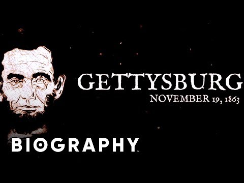 Abraham Lincoln - The Gettysburg Address | Biography Instructional Video
