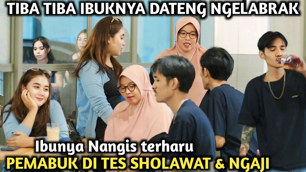 PRANK SHOLAWAT!! IBUNYA LANGSUNG NGELABRAK,P3MABUK DI TES SHOLAWAT & NGAJI