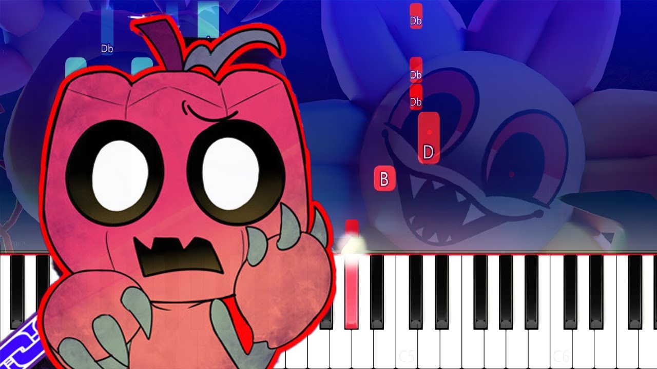 CG5 - Locked Away (from Dandys World)(Piano Tutorial)