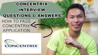 CONCENTRIX INTERVIEW QUESTIONS AND ANSWERS How to pass Initial \& Final Interview  Versant Assessment