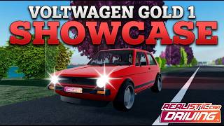 VoltWagen Gold 1 (VW Golf MK1) Showcase & Top Speed | Realistic Car Driving screenshot 3