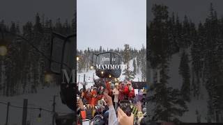 Après-Ski Vibes in Mammoth Lakes, California
