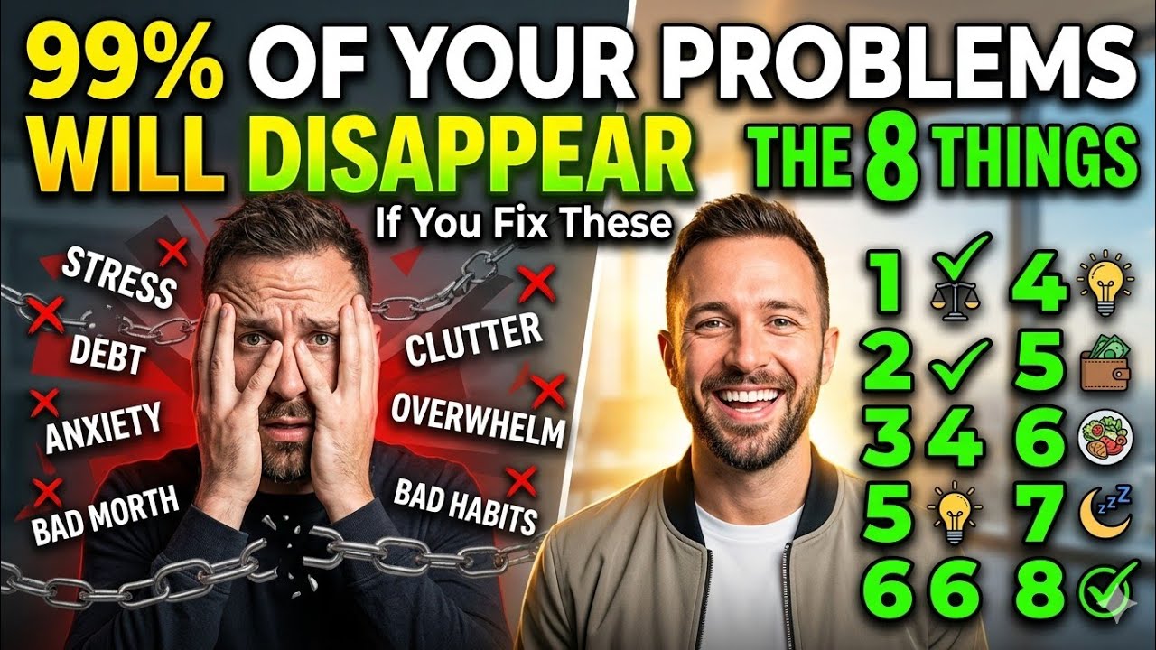 99% Of Your Problems Will Disappear If You Fix These 8 Things. - YouTube