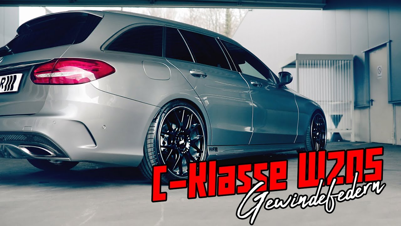 Mercedes C Klasse W205 Gewindefedern H R Youtube Mercedes C Klasse W205 Gewindefedern H R Youtube
