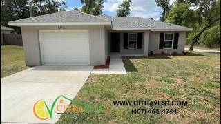 5942 E Loring Ln | 3 Bedroom | 2 Bath | Inverness, FL