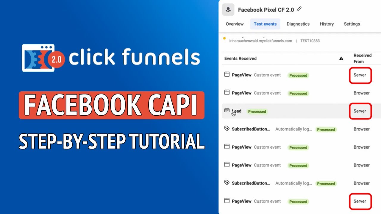 How to Install Facebook Conversions API in Clickfunnels 2.0 - BEGINNER ...