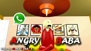 New make joke of whatsapp, Angry Baba whatsapp status, make joke of creation, Funny video screenshot 5