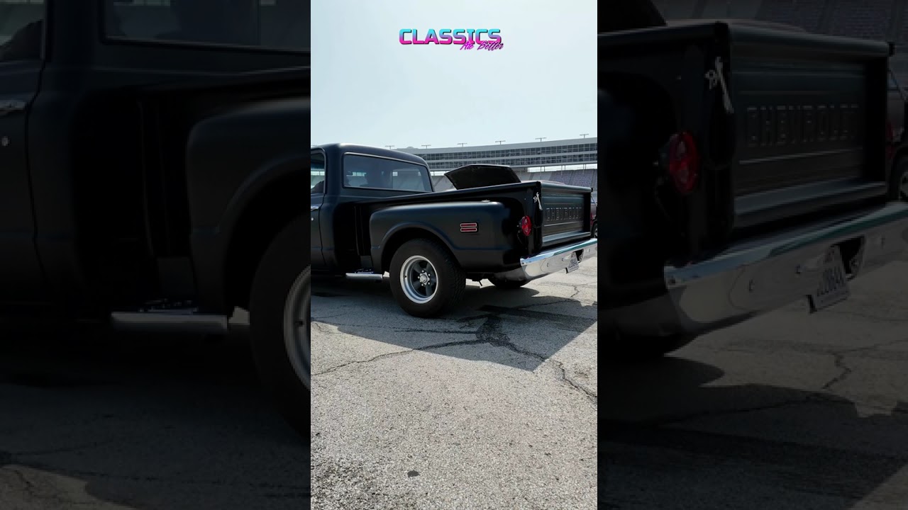 That 1967 Chevy C10 Sound Is SO GOOD! 🔥 #shorts