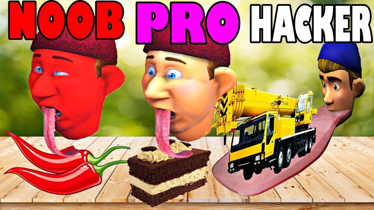 NOOB vs PRO vs HACKER - LICK RUNNER