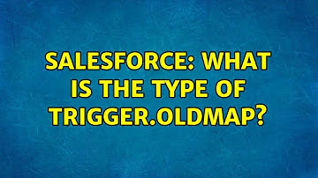 Salesforce: What is the type of Trigger.oldMap?