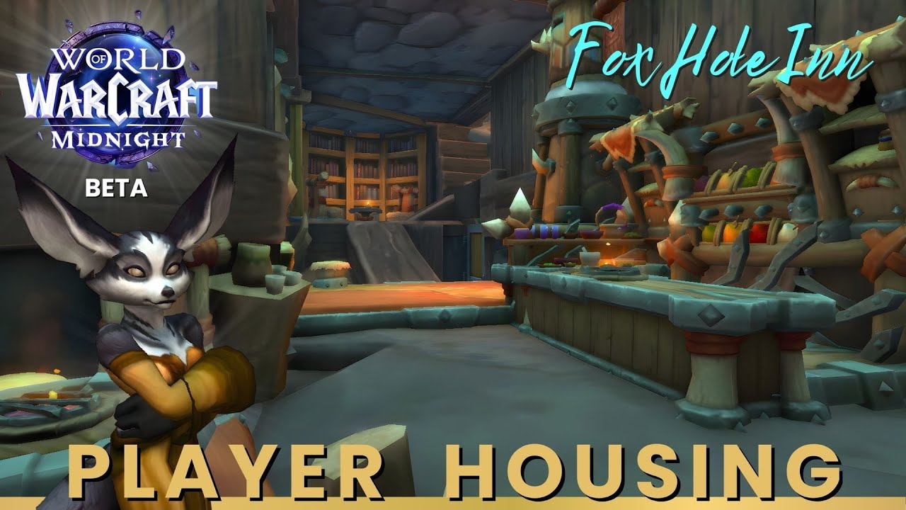 World of Warcraft Housing: Fox Hole Inn - YouTube