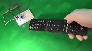 Atmel AVR ATtiny13a as TV remote control IR receiver (assembly code)