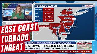 Millions Under Tornado, Severe Thunderstorm Watches as Storms Sweep East