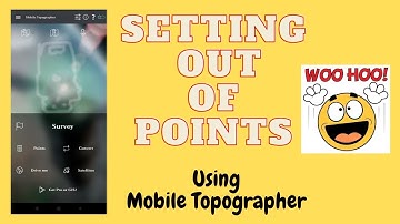 Setting Out Using Mobile Topographer | Setting Out of Points 2025 | LAND SURVEY App.