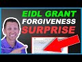 EIDL Grant Forgiveness after PPP Loan Surprise
