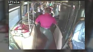 Video shows passenger swinging hatchet at Albuquerque bus driver