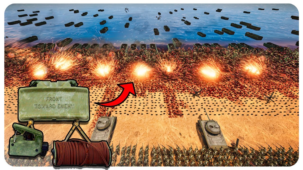 Can Minefield Beach Stop 10 MILLION MONSTERS? - Ultimate Epic Battle Simulator 2 UEBS 2 (4K)