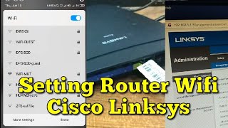 How to Setting a Cisco Linksys e1200 Wifi Router and Mikrotik Until Can Internet