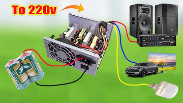 Đừng Vứt Nguồn Máy Tính Cũ ! Tận Dụng nó bạn sẽ có một Máy Phát Điện 220v Công Suất Lớn