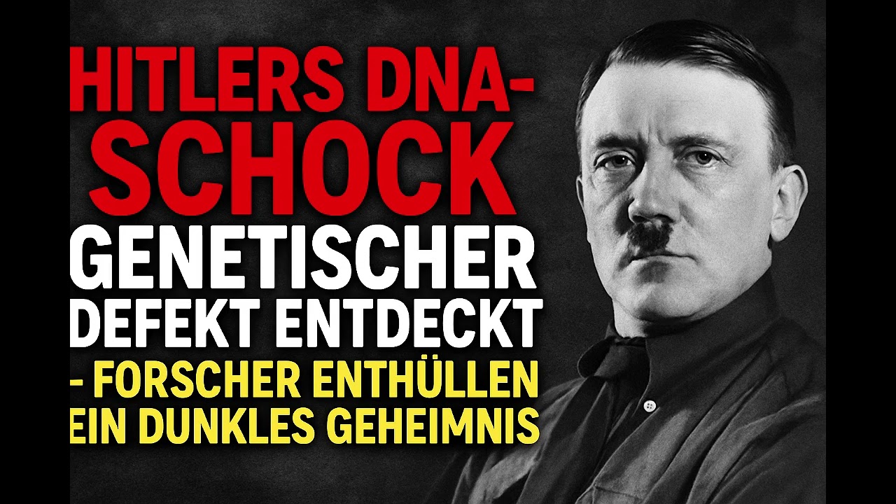 Hitlers DNA-Schock: Genetischer Defekt entdeckt – Forscher enthüllen ein dunkles Geheimnis