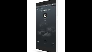 Homescreen for Klwp [ Black in Dark V5] screenshot 5