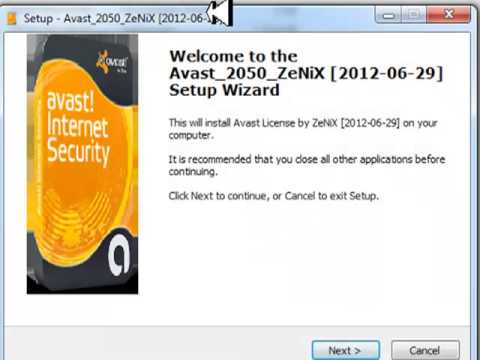 como tener licencia 2050 avast 7.0.1474 (zenix)