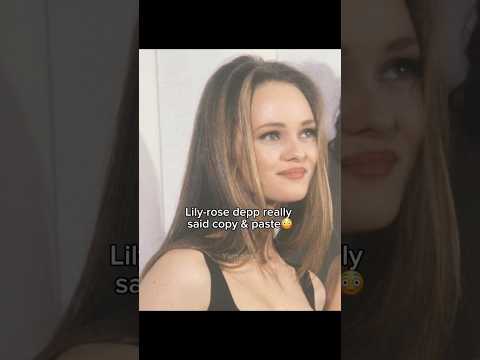 Lily-Rose Depp Looked Almost Exactly Like Her Mother Johnnydepp Mother Celebrity Goviral Shorts
