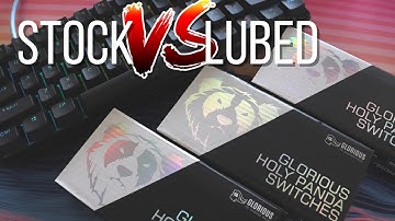 Glorious Pandas: Stock vs Lubed with Tribosys 3203