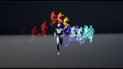 Aura trail VFX Unreal Engine 5