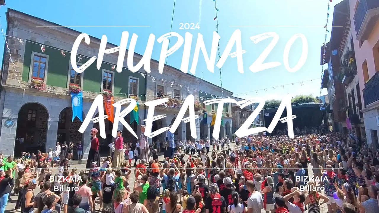 ¡#Chupinazo y Fiestas de #Areatza 2024! 🎉 | Gigantes, Cabezudos y Comparsas en Acción. #billaro