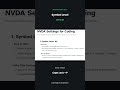 NVDA settings to have when writing and reading code #blind #developerproductivity