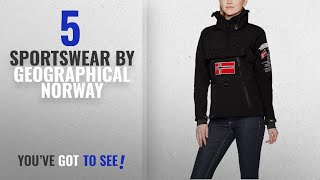 Top 10 Geographical Norway Sportswear [2018]: Geographical Norway Women's Sweat Jacket