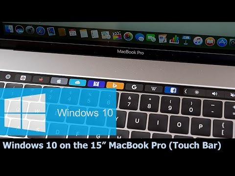 Windows 10 on the 15" MacBook Pro (Late 2016 Touch Bar)